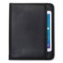 Samsill Professional Zippered Pad Holder, Pockets/Slots, Writing Pad, Black (70820)