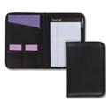 Samsill Professional Padfolio, 3/4w x 9 1/4h, Open Style, Black (70811)