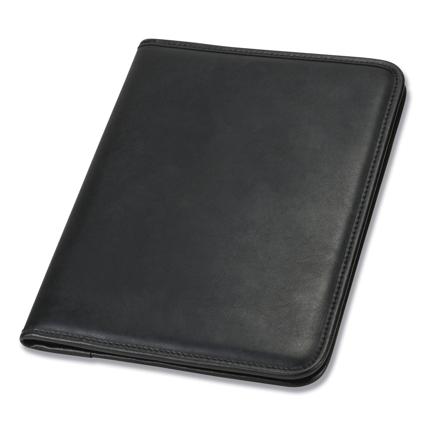 Samsill Professional Padfolio, Storage Pockets/Card Slots, Writing Pad, Black (70810)