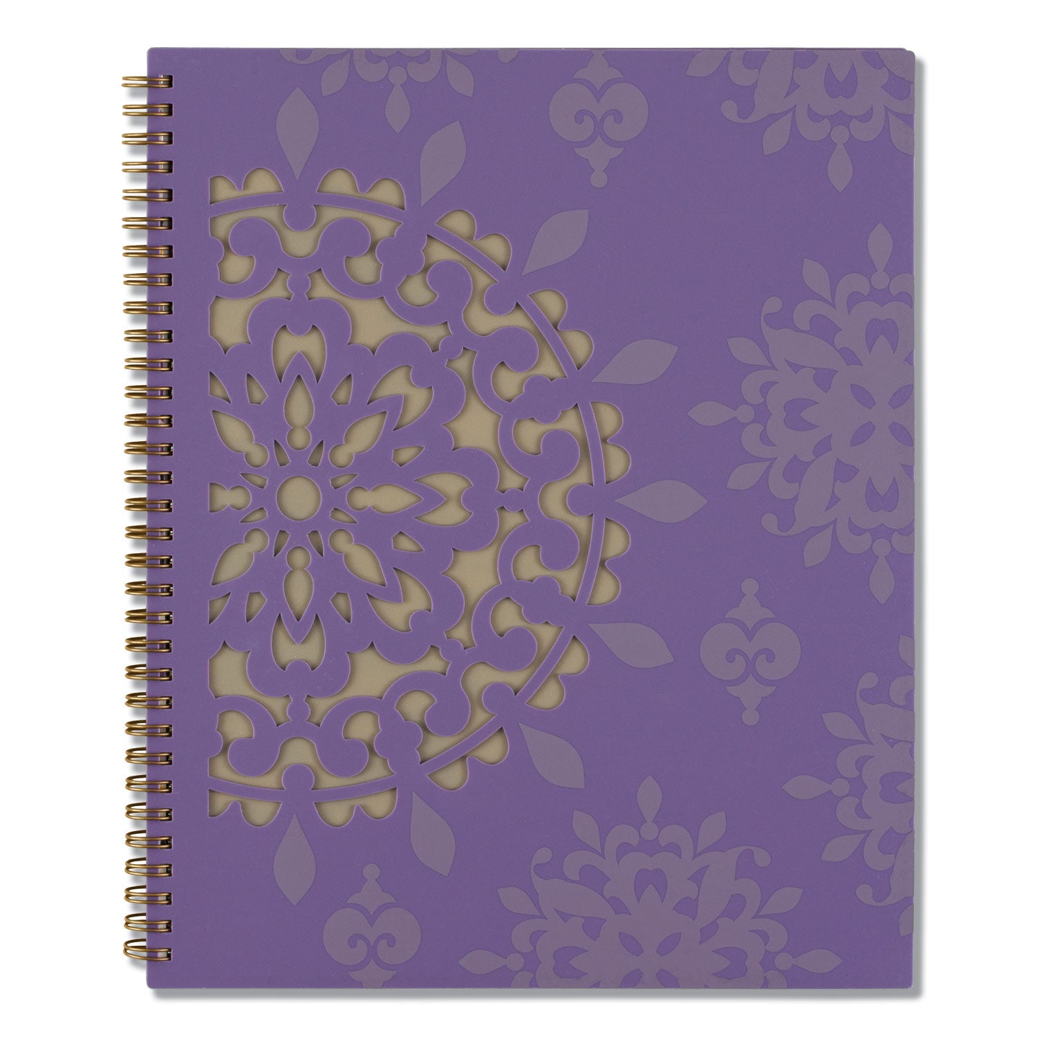 Cambridge Vienna Weekly/Monthly Appointment Book, Geometric Artwork, 11 x 8.5, Purple/Tan Cover, 12-Month (Jan to Dec): 2025 (122905)