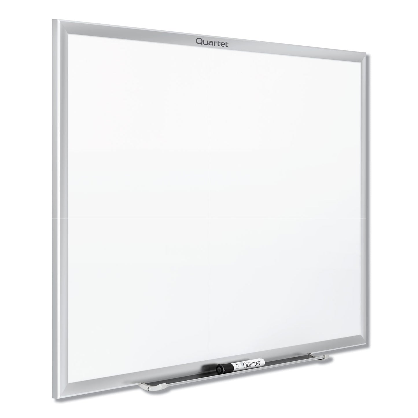 Quartet Classic Series Total Erase Dry Erase Boards, 36 x 24, White Surface, Silver Anodized Aluminum Frame (S533)