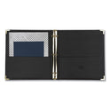 Samsill Classic Collection Ring Binder, 3 Rings, 1.5" Capacity, 11 x 8.5, Black (15150)
