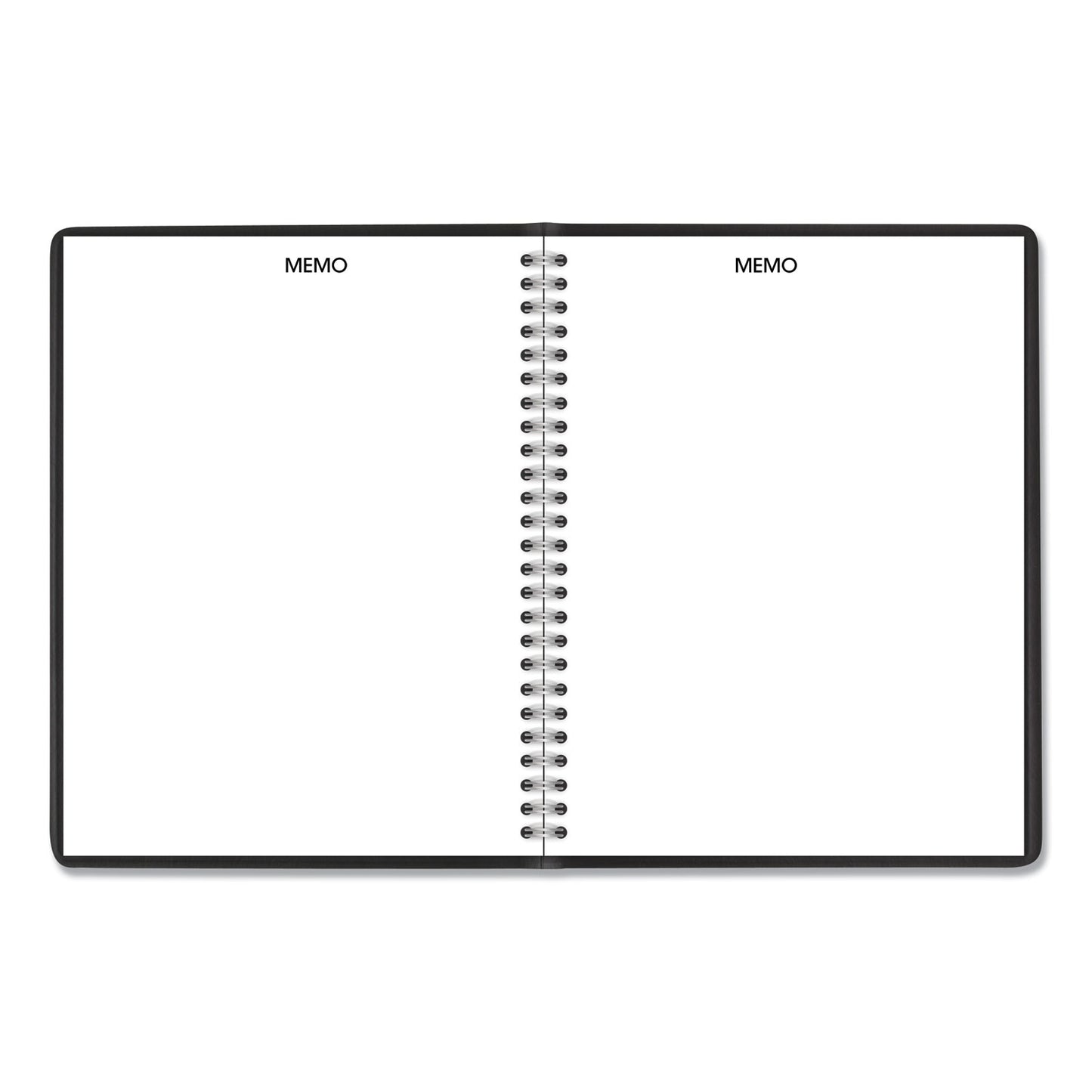 AT-A-GLANCE DayMinder Monthly Planner with Notes Column, Ruled Blocks, 8.75 x 7, Black Cover, 12-Month (Jan to Dec): 2025 (G40000)