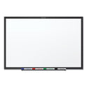 Quartet Classic Series Total Erase Dry Erase Boards, 36 x 24, White Surface, Black Aluminum Frame (S533B)