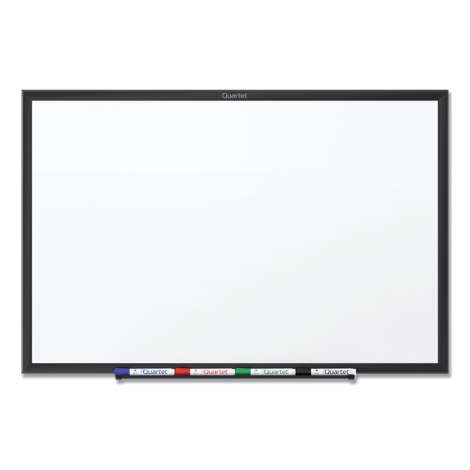 Quartet Classic Series Total Erase Dry Erase Boards, 36 x 24, White Surface, Black Aluminum Frame (S533B)