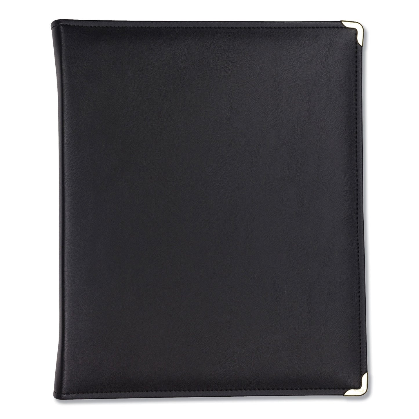 Samsill Classic Collection Zipper Ring Binder, 3 Rings, 1.5" Capacity, 11 x 8.5, Black (15250)