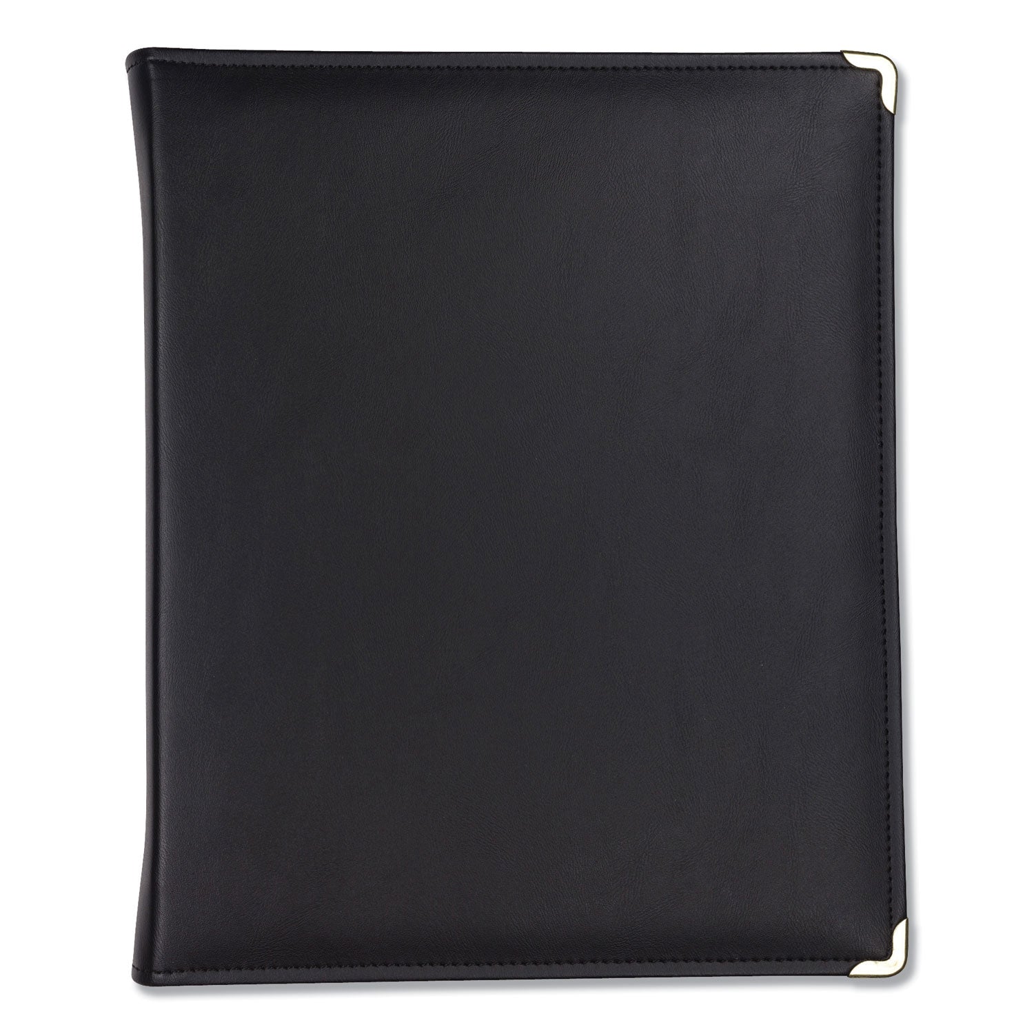 Samsill Classic Collection Zipper Ring Binder, 3 Rings, 1.5" Capacity, 11 x 8.5, Black (15250)