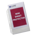 C-Line Heavyweight Polypropylene Sheet Protectors, Clear, 2", 8.5 x 5.5, 50/Box (62058)