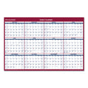 AT-A-GLANCE Erasable Vertical/Horizontal Wall Planner, 32 x 48, White/Blue/Red Sheets, 12-Month (Jan to Dec): 2025 (PM32628)