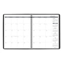 AT-A-GLANCE Monthly Planner, 11 x 9, Black Cover, 15-Month: Jan 2025 to Mar 2026 (7026005)