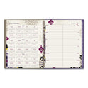 Cambridge Vienna Weekly/Monthly Appointment Book, Geometric Artwork, 11 x 8.5, Purple/Tan Cover, 12-Month (Jan to Dec): 2025 (122905)