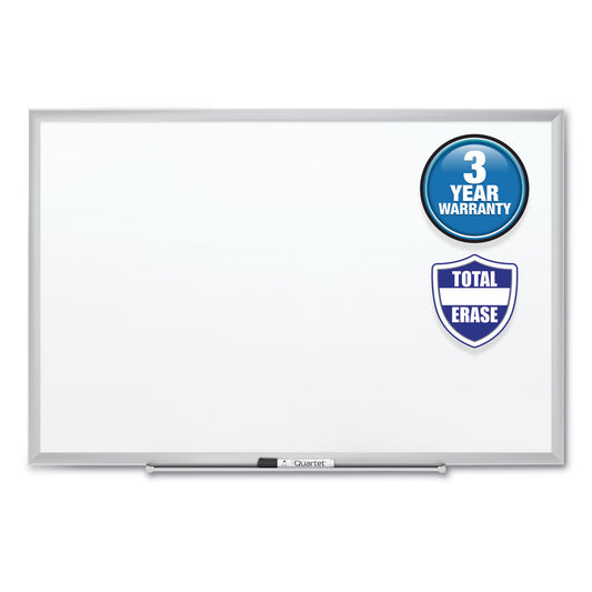 Quartet Classic Series Total Erase Dry Erase Boards, 36 x 24, White Surface, Silver Anodized Aluminum Frame (S533)