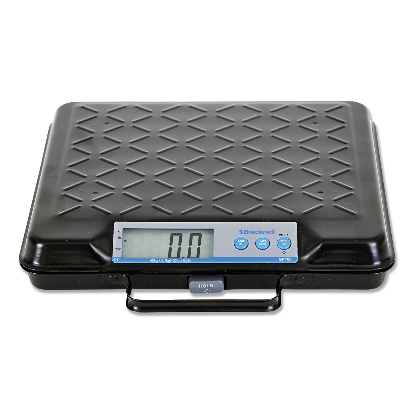 Brecknell Portable Electronic Utility Bench Scale, 100 lb Capacity, 12.5 x 10.95 x 2.2  Platform (GP100)