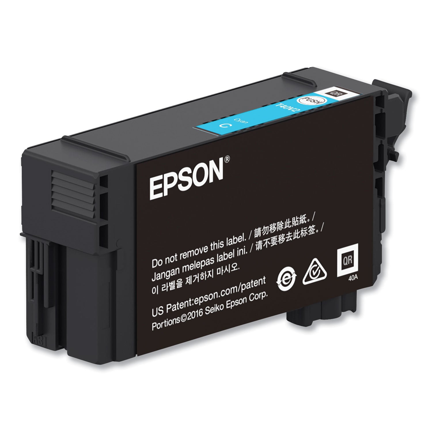 Epson T40V220 (T40V) UltraChrome XD2 Ink, Cyan