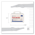 PhysiciansCare First Aid Kit for Use by Up to 25 People, 113 Pieces, Plastic Case (25001)