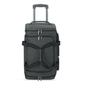 SOLO Leroy Rolling Duffel, Fits Devices Up to 15.6", Polyester, 12 x 10.5 x 10.5, Gray (UBN98010)