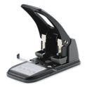 Swingline 100-Sheet High Capacity Two-Hole Punch, Fixed Centers, 9/32" Holes, Black/Gray (74190)