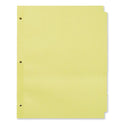 Universal Self-Tab Index Dividers, 5-Tab, 11 x 8.5, Buff, 36 Sets (20836)