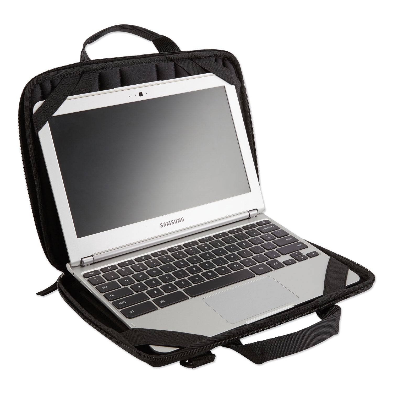 Case Logic Guardian Work-In Case with Pocket, Fits Devices Up to 13.3", Polyester, 13 x 2.4 x 9.8, Black (3203771)