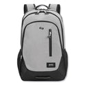 SOLO Region Backpack, Fits Devices Up to 15.6", Nylon/Polyester, 13 x 5 x 19, Light Gray (VAR70410)