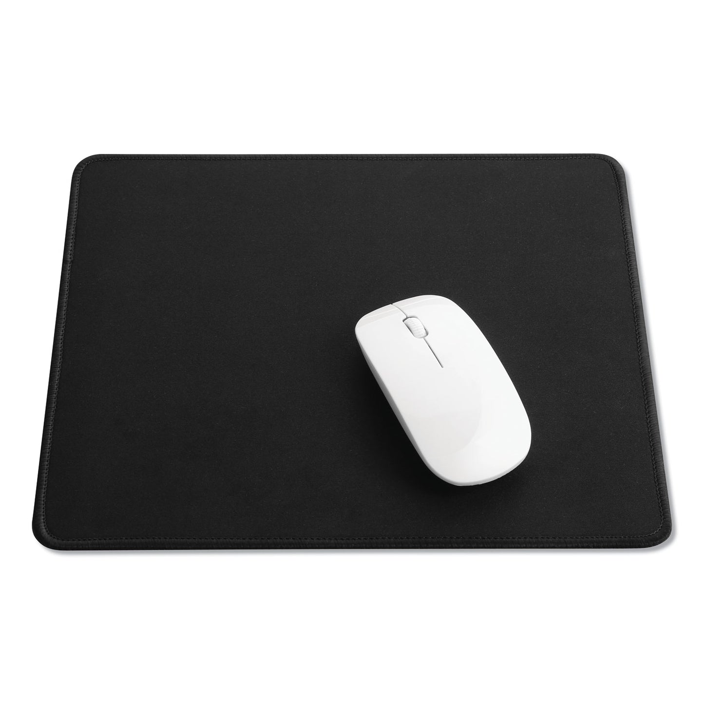 Innovera Large Mouse Pad, 9.87 x 11.87, Black (52600)