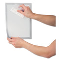 Durable DURAFRAME SUN Sign Holder, 11 x 17, Silver Frame, 2/Pack (400123)