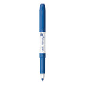 BIC Intensity Low Odor Fine Point Dry Erase Marker, Fine Bullet Tip, Blue, Dozen (GDE11BE)