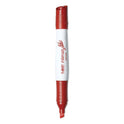 BIC Intensity Low Odor Chisel Tip Dry Erase Marker, Extra-Broad Bullet Tip, Red, Dozen (GDEM11RD)