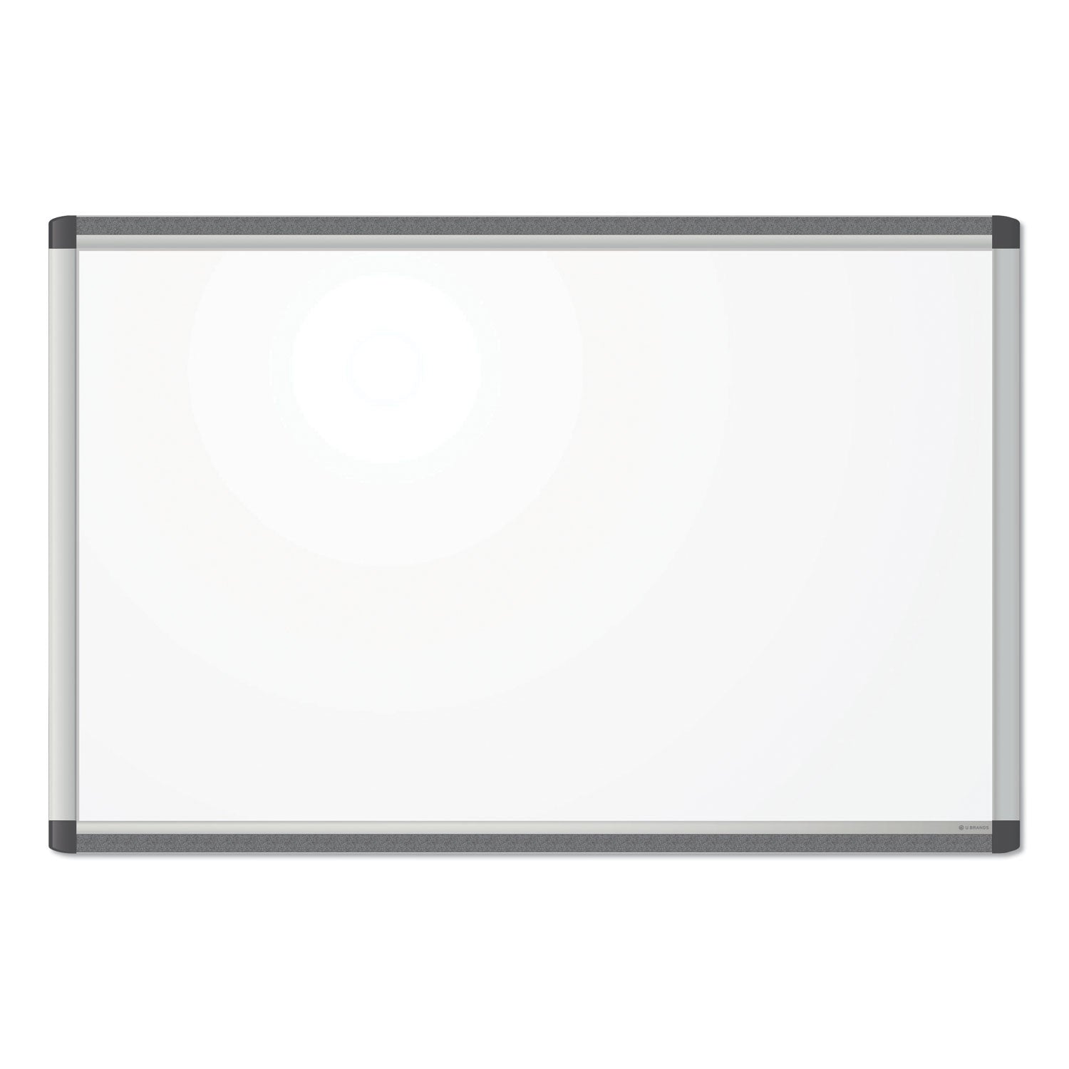 U Brands PINIT Magnetic Dry Erase Board, 35 x 23, White (2805U0001)
