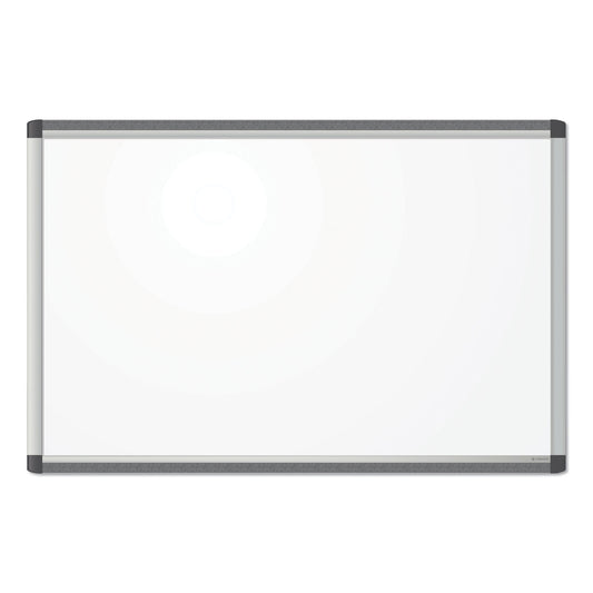 U Brands PINIT Magnetic Dry Erase Board, 35 x 23, White (2805U0001)