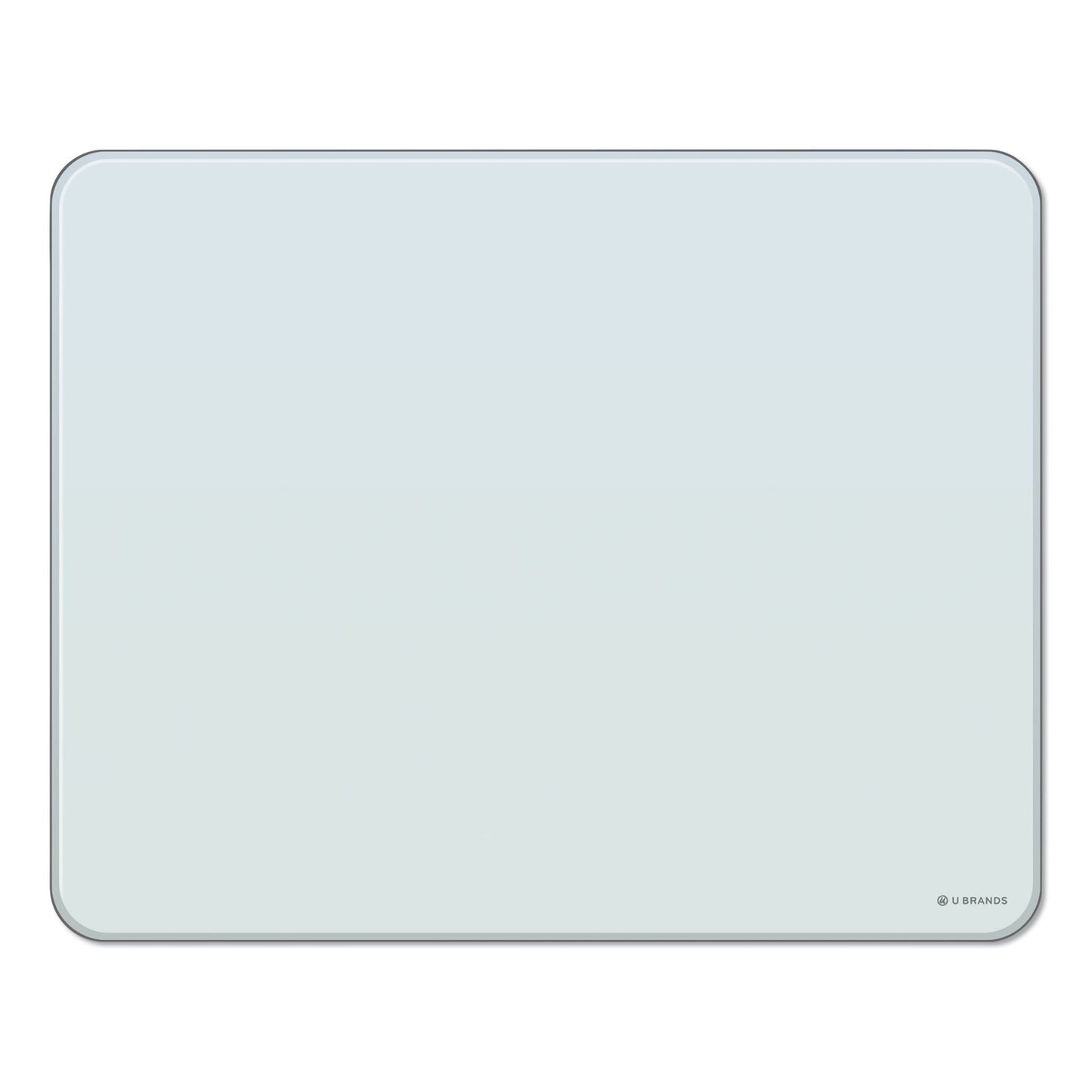 U Brands Cubicle Glass Dry Erase Board, 20 x 16, White Surface (3689U0001)
