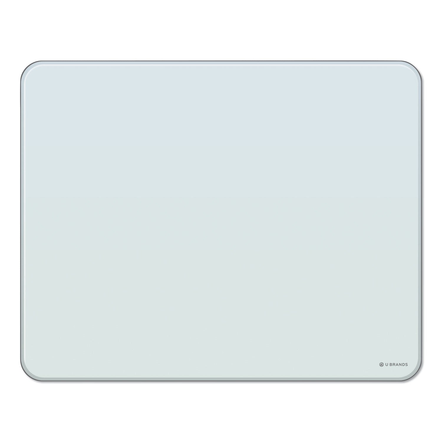U Brands Cubicle Glass Dry Erase Board, 20 x 16, White Surface (3689U0001)