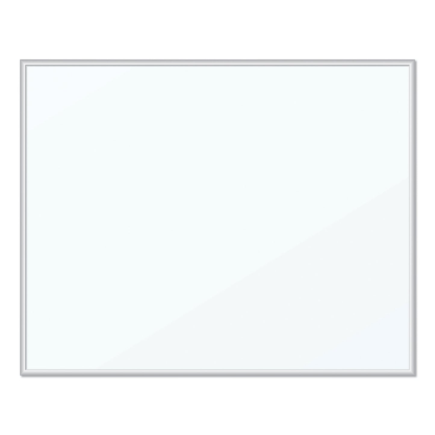 U Brands Magnetic Dry Erase Board, 20 x 16, White Surface, Silver Aluminum Frame (356U0001)