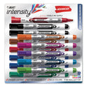 BIC Intensity Advanced Dry Erase Marker, Pocket-Style, Medium Bullet Tip, Assorted Colors, Dozen (GELIPP121AST)