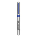 BIC Intensity Ultra Fine Tip Permanent Marker, Extra-Fine Needle Tip, Deep Sea Blue, Dozen (GPMU11BE)