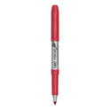 BIC Intensity Fine Tip Permanent Marker, Fine Bullet Tip, Rambunctious Red, Dozen (GPM11RD)