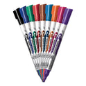 BIC Intensity Advanced Dry Erase Marker, Pocket-Style, Medium Bullet Tip, Assorted Colors, Dozen (GELIPP121AST)