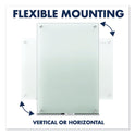 Quartet Infinity Glass Marker Board, 24 x 18, Frosted Surface (G2418F)