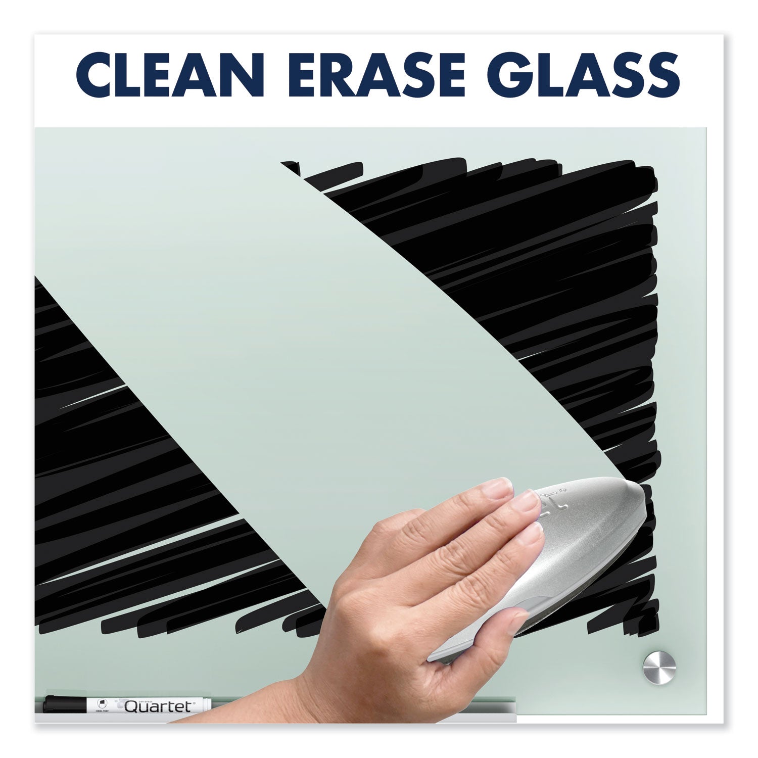 Quartet Infinity Glass Marker Board, 24 x 18, Frosted Surface (G2418F)