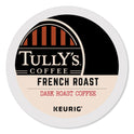 Tully's Coffee French Roast Coffee K-Cups, 24/Box (192619)