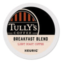 Tully's Coffee Breakfast Blend Coffee K-Cups, 24/Box (192719)