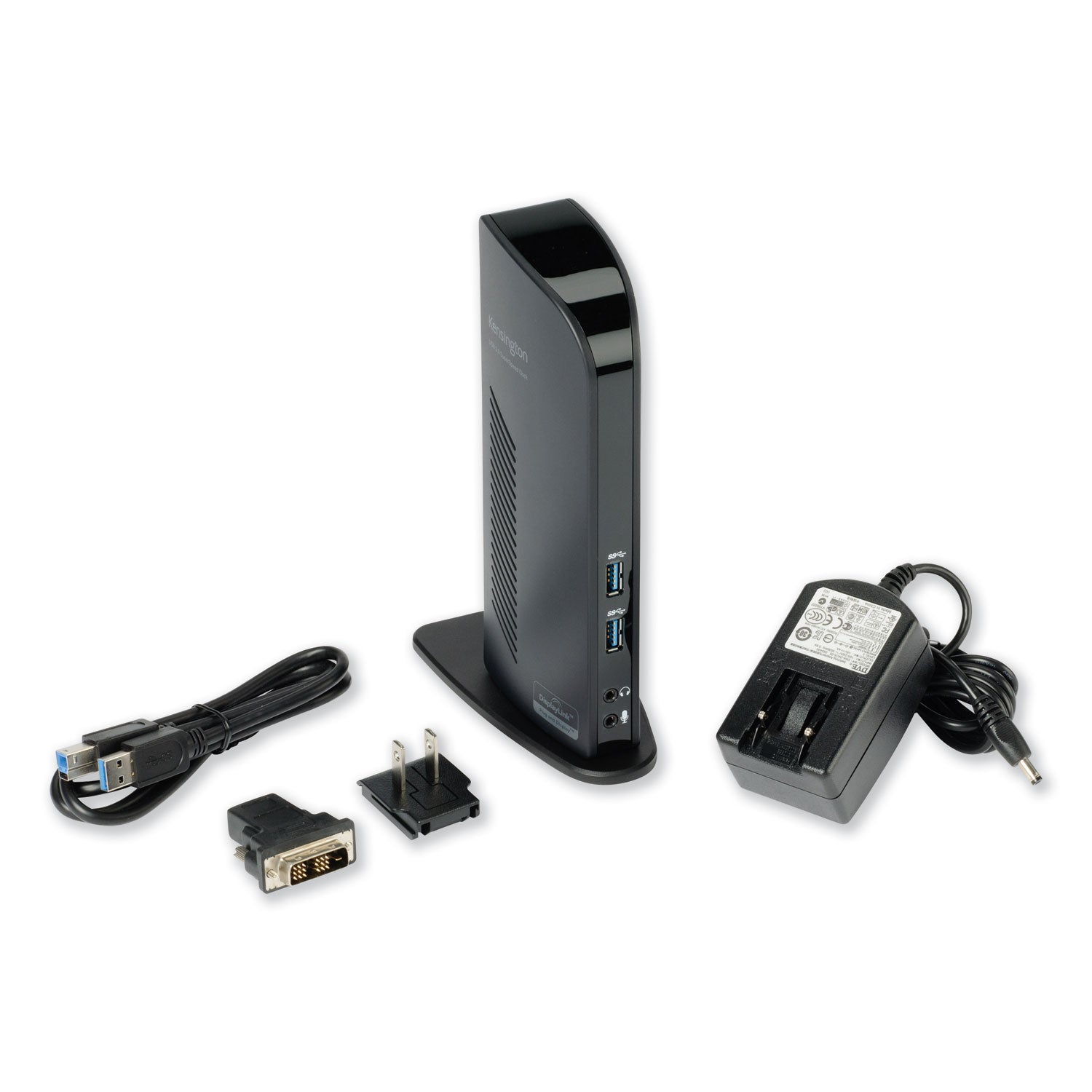 Kensington USB 3.0 Docking Station with DVI/HDMI/VGA Video, 1 DVI and 1 HDMI Out (33972)