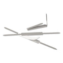 Acco Self-Adhesive Two-Prong Paper Fastener Bases, 1" Capacity, 2.75" Center to Center, Matte Steel, 100/Box (70010)