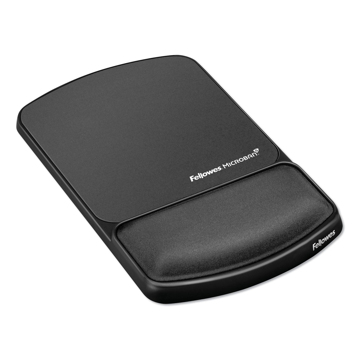 Fellowes Mouse Pad with Wrist Support with Microban Protection, 6.75 x 10.12, Graphite (9175101)