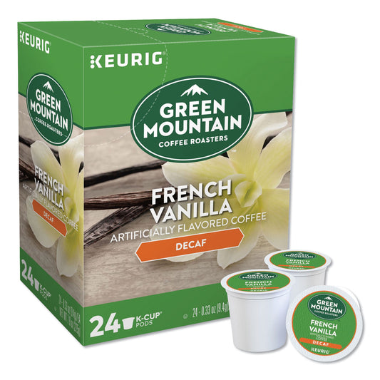 Keurig French Vanilla Decaf Coffee K-Cups, 24/Box (7732)