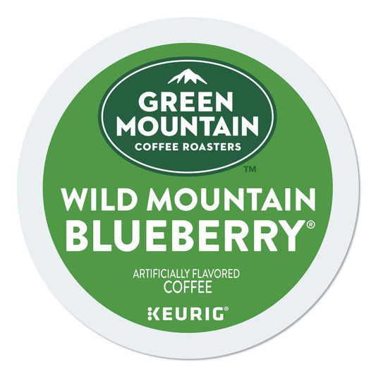 Keurig Fair Trade Wild Mountain Blueberry Coffee K-Cups, 24/Box (6783)