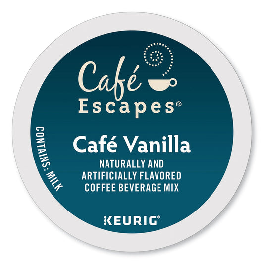 Keurig Cafe Vanilla K-Cups, 24/Box (6812)