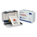 First Aid Only Unitized First Aid Kit for 10 People, 65 Pieces, OSHA/ANSI, Metal Case (240AN)
