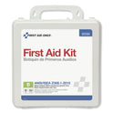 First Aid Only Bulk ANSI 2015 Compliant Class B Type III First Aid Kit for 50 People, 199 Pieces, Plastic Case (90566)