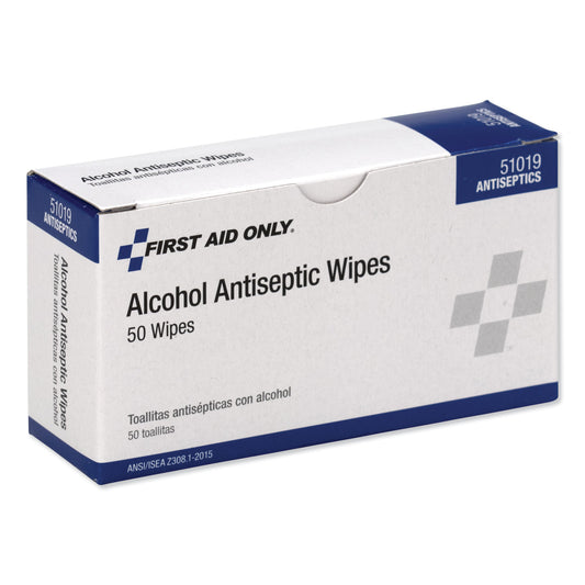 PhysiciansCare First Aid Alcohol Pads, 50/Box (51019)